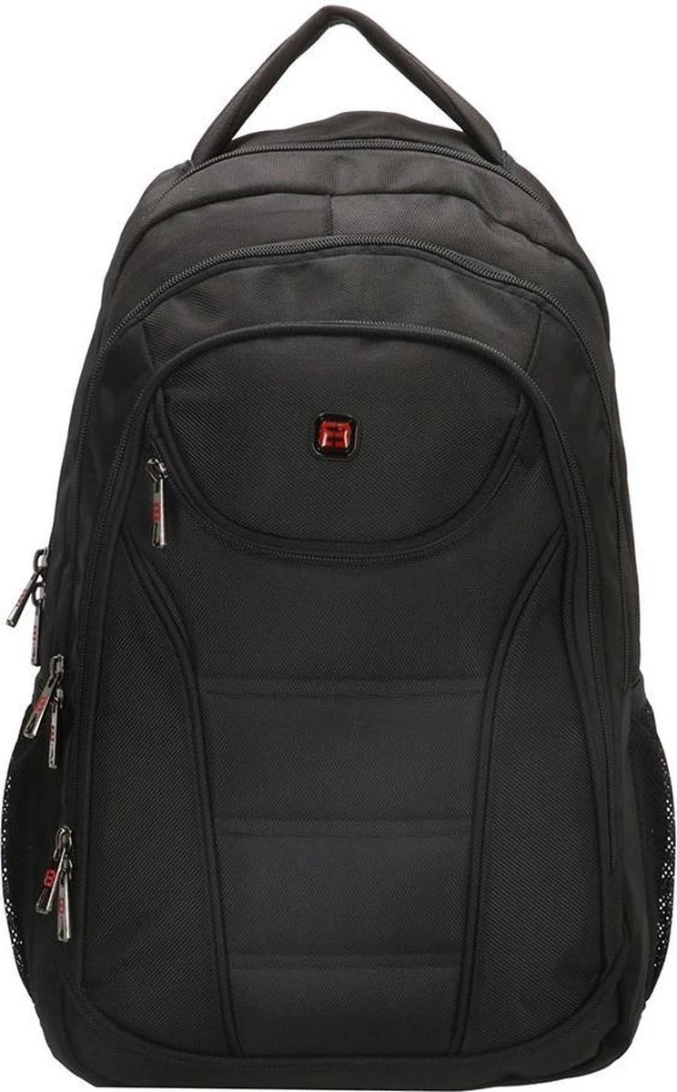 Enrico Benetti Cornell - Laptoprugzak 17 Inch - Zwart - Afbeelding 8