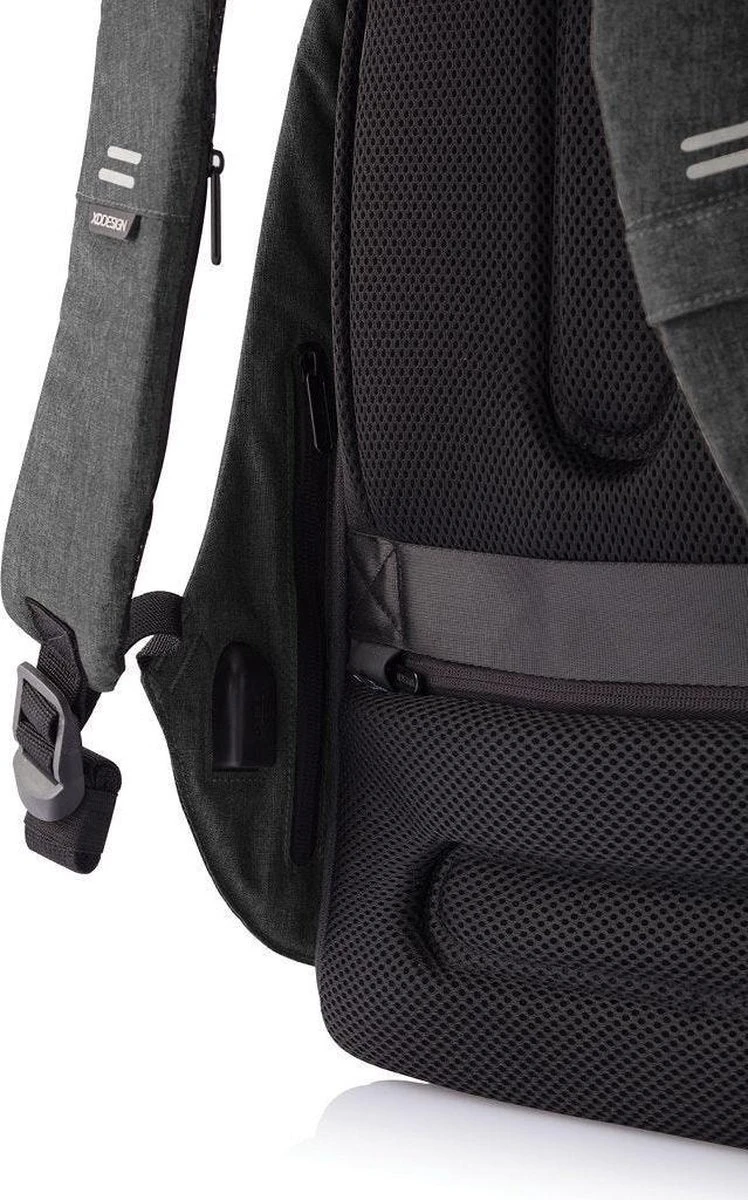XD Design Bobby Hero XL - Anti-Diefstal Rugzak 21.5 Liter - Zwart - Afbeelding 5