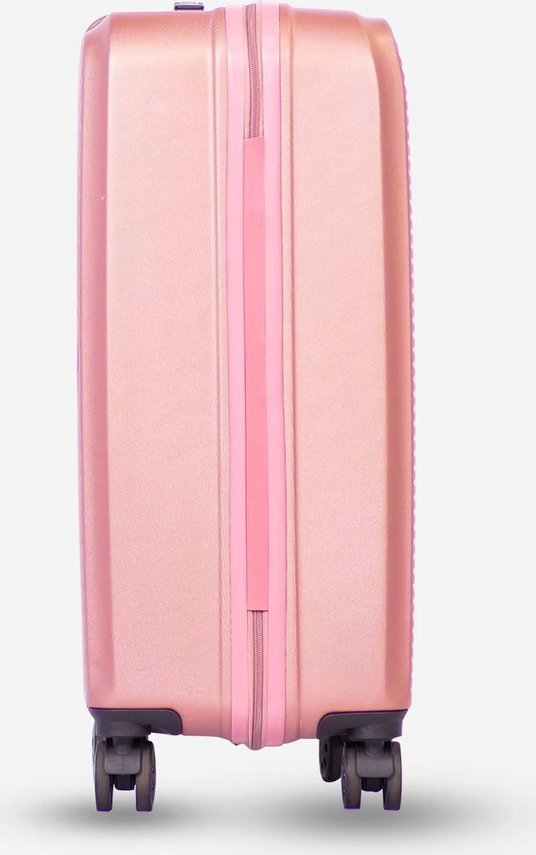 ©TROLLEYZ Ibiza No.3 - Reiskoffer 69 Cm -Pink - Afbeelding 8