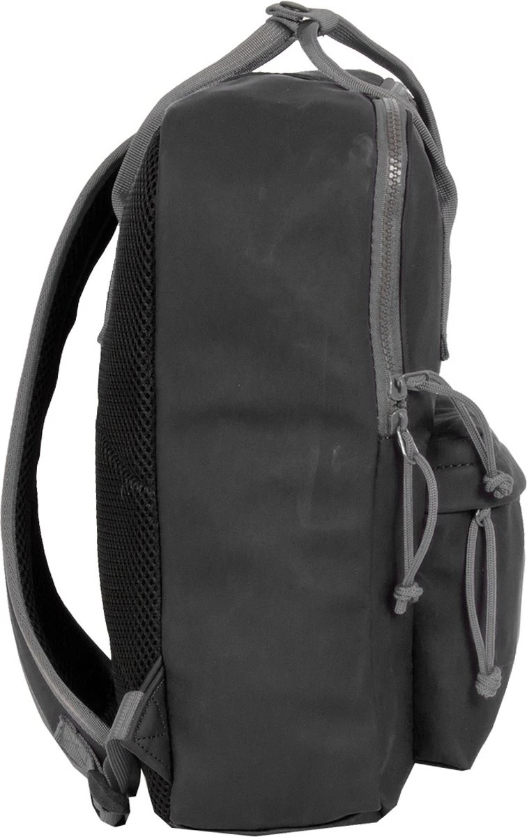 New Rebels® Tim - Rugtas - Grijs/Zwart - Waterafstotend - 13121087 - 28x16x39cm - Rugzak / Backpack - Afbeelding 6