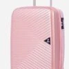 ©TROLLEYZ - Ibiza No.3 - Reiskoffer 78cm Met TSA Slot - Dubbele Wielen - 360° Spinners - 100% ABS - Reiskoffer In Cosmopolitan Pink
