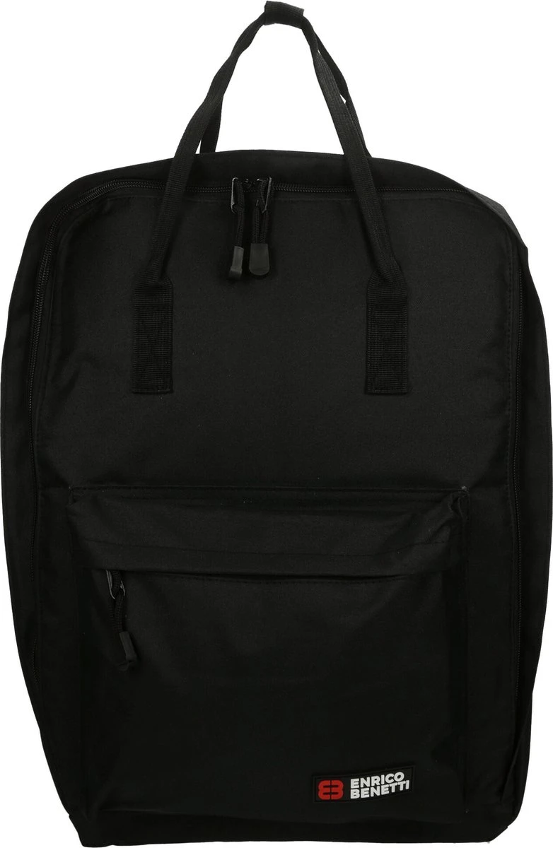 Enrico Benetti San Jose Rugzak - 15" Laptop - 17 Liter - 46213 - Zwart