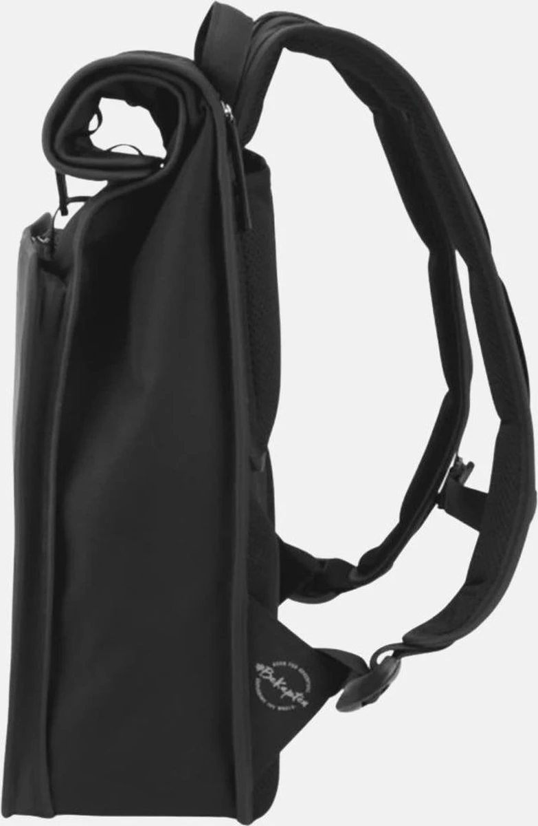 Kapten & Son Lund Pro Rugzak 16 Inch All Black - Afbeelding 2