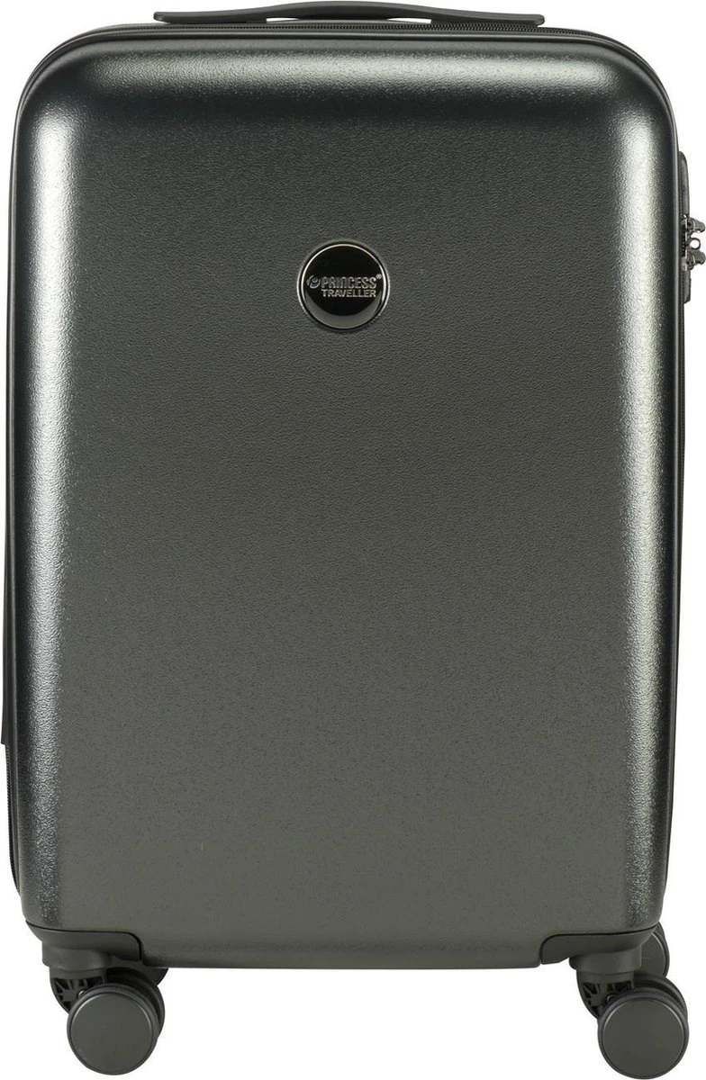 Princess Traveller Harlem - Handbaggage Koffer - Zwart - S - 55cm