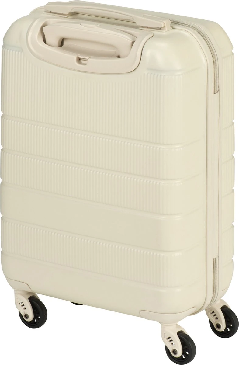 Princess Traveller Florence - Handbagagekoffer Met Strap - Crème - S - 55cm - Afbeelding 3