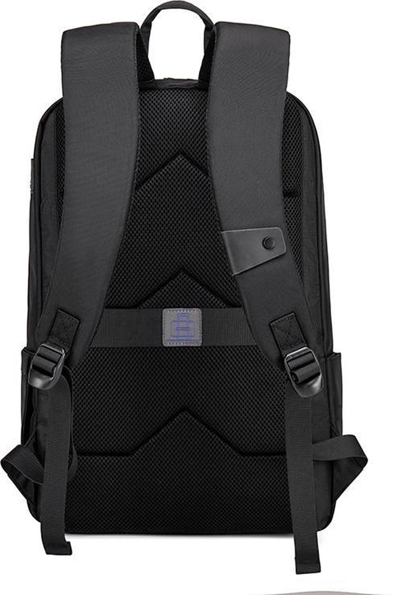 Golden Wolf Rugtas - Rugzak - Laptoptas - Motortas - Zwart - Afbeelding 5