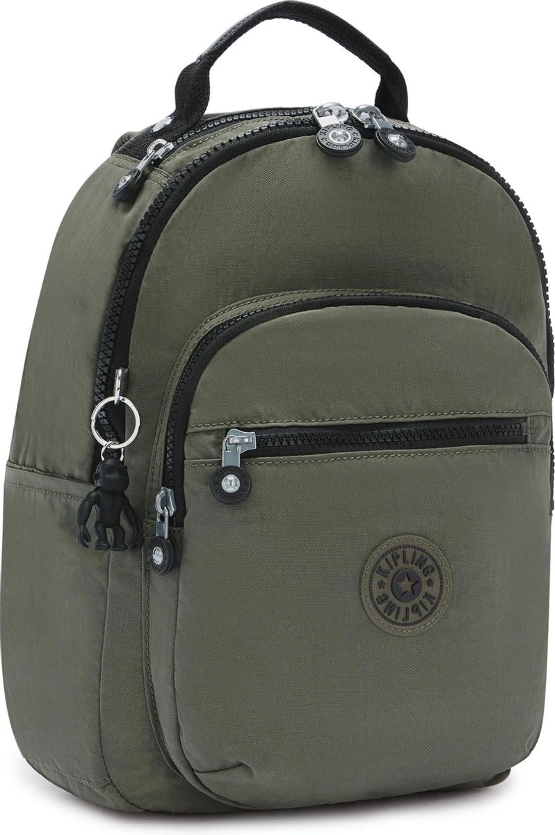Kipling SEOUL S Rugzak, 14 Liter - Green Moss - Afbeelding 3