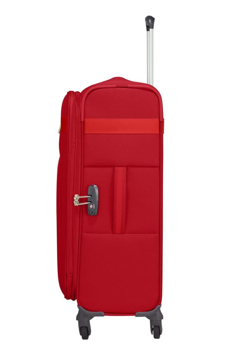 Samsonite Reiskoffer - Citybeat Spinner 66/24 Uitbreidbaar (Medium) Red - Afbeelding 6