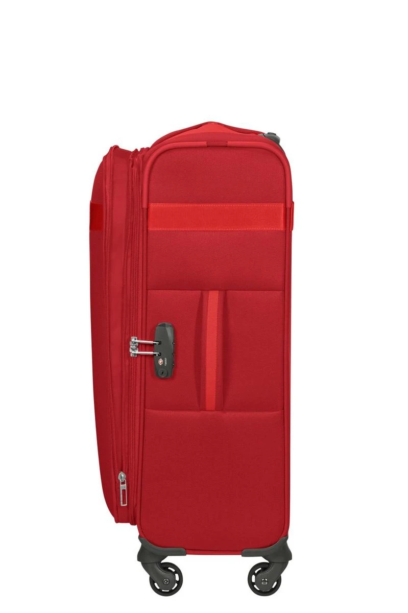 Samsonite Reiskoffer - Citybeat Spinner 66/24 Uitbreidbaar (Medium) Red - Afbeelding 8