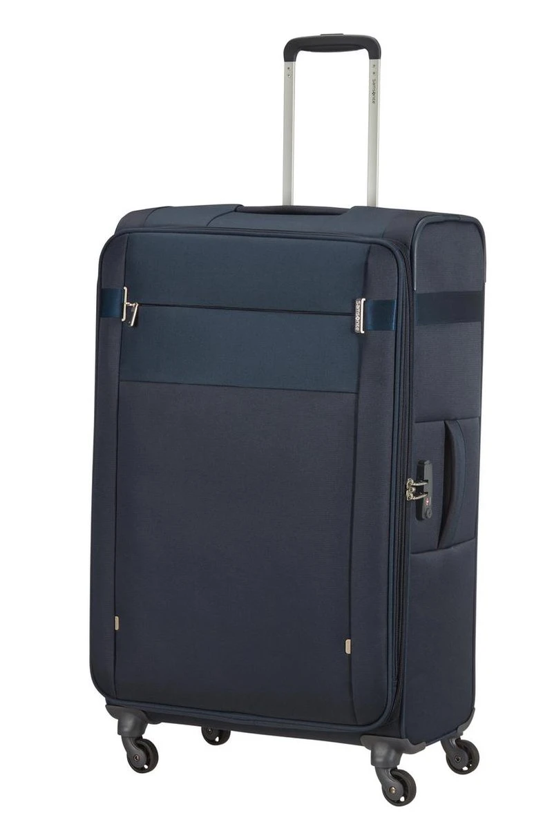 Samsonite Reiskoffer - Citybeat Spinner 78/29 Uitbreidbaar (Large) Navy Blue - Afbeelding 4