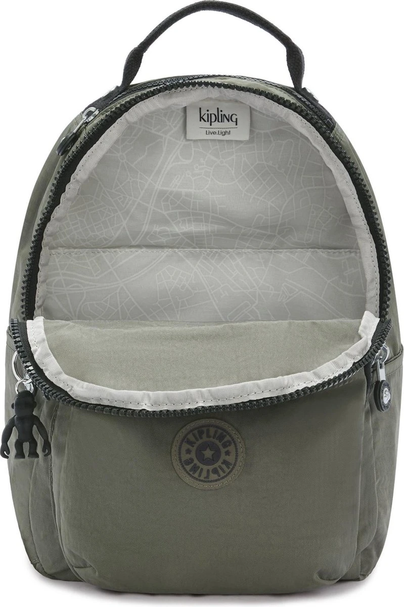 Kipling SEOUL S Rugzak, 14 Liter - Green Moss - Afbeelding 6