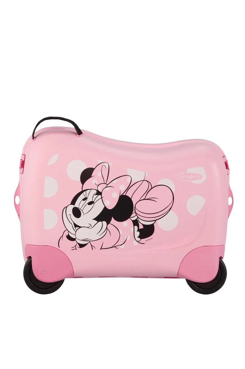 Samsonite Ride-on Kinderkoffer - Dream Rider Disney Suitcase Disney Minnie Glitter - Afbeelding 9