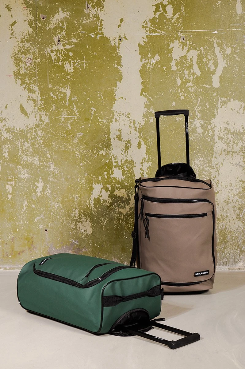 Norlander Lyon Trolleytas - Dull PU - 21 Liter - Groen - Afbeelding 6