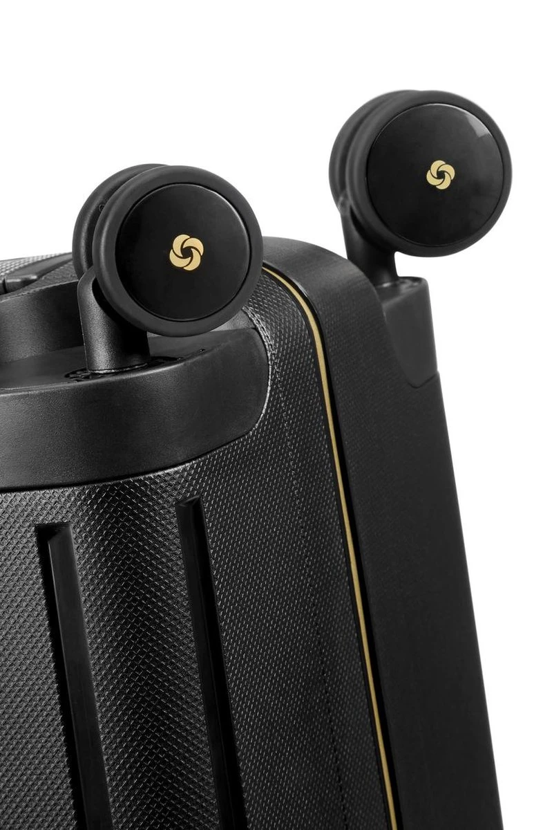 Samsonite Reiskoffer - S'Cure Dlx Spinner 55/20 (Handbagage) Black/Gold Deluscious - Afbeelding 2