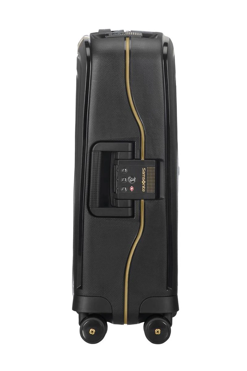 Samsonite Reiskoffer - S'Cure Dlx Spinner 55/20 (Handbagage) Black/Gold Deluscious - Afbeelding 6
