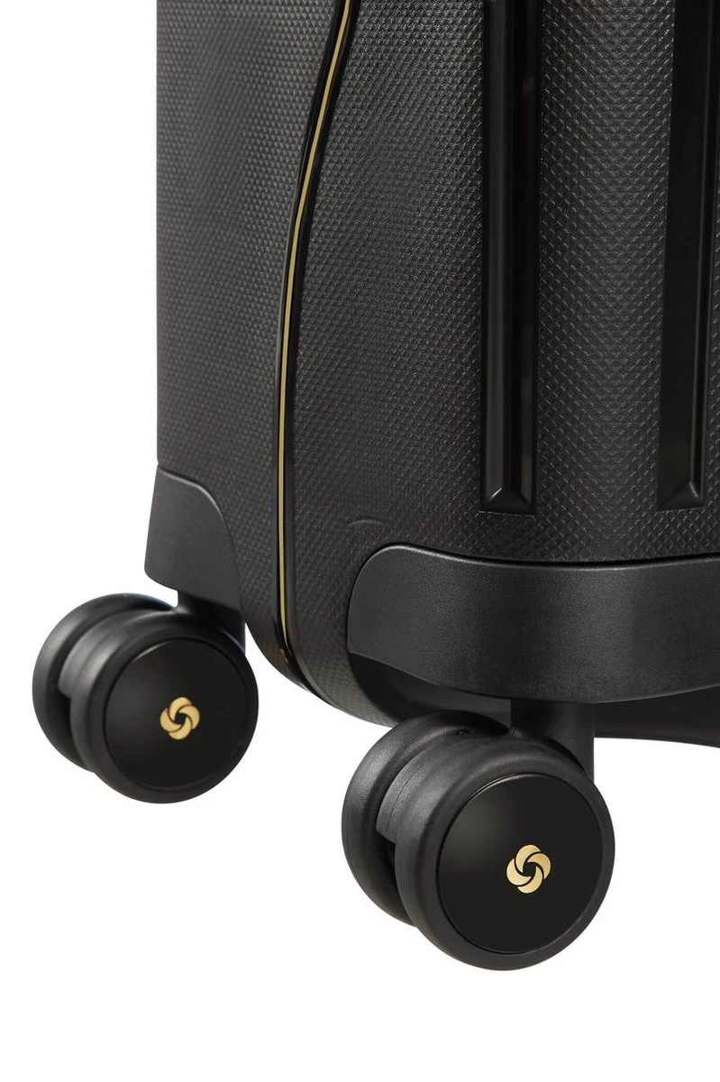 Samsonite Reiskoffer - S'Cure Dlx Spinner 55/20 (Handbagage) Black/Gold Deluscious - Afbeelding 7