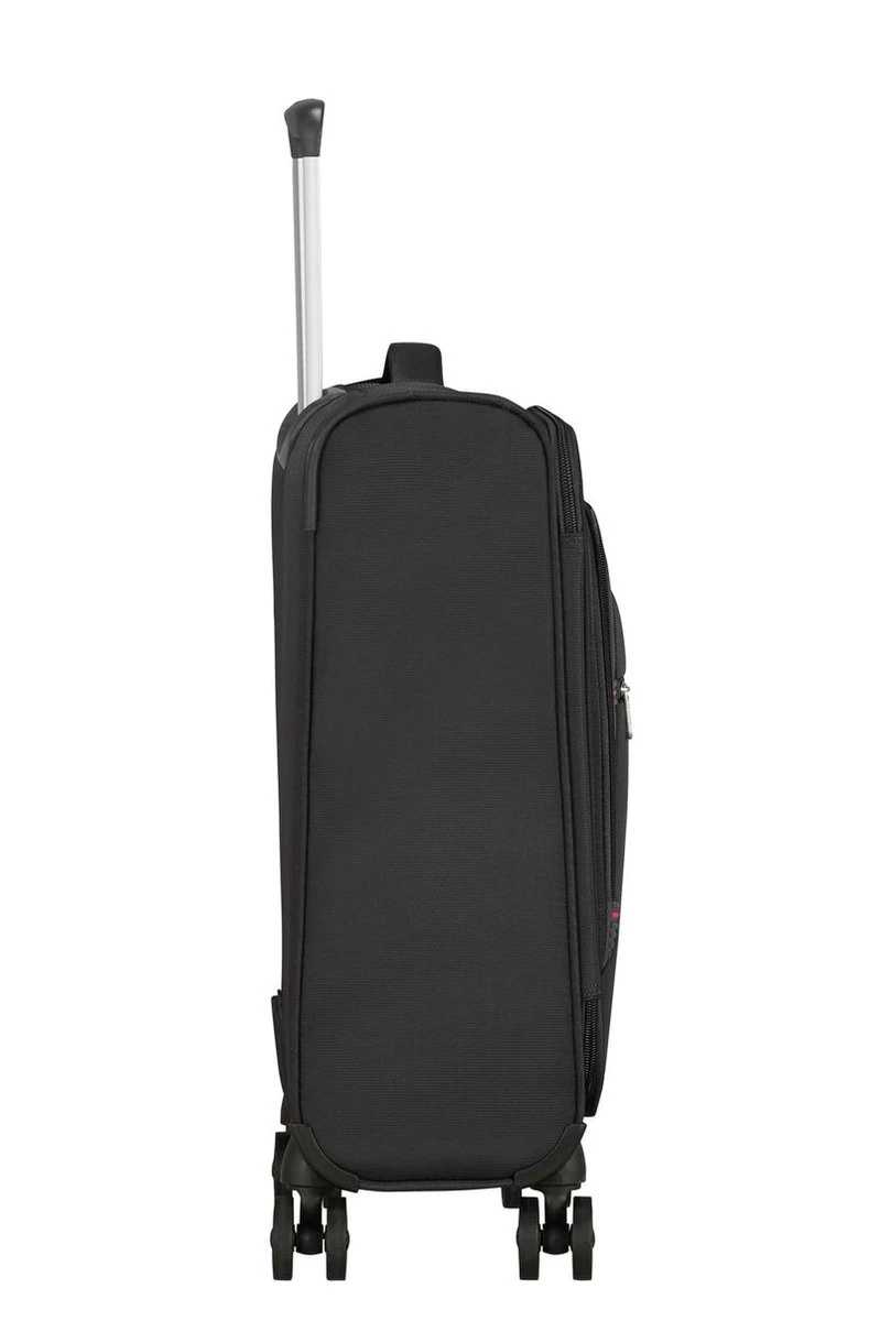 American Tourister Reiskoffer - Crosstrack Spinner 55/20 Tsa (Handbagage) Grey/Red - Afbeelding 4