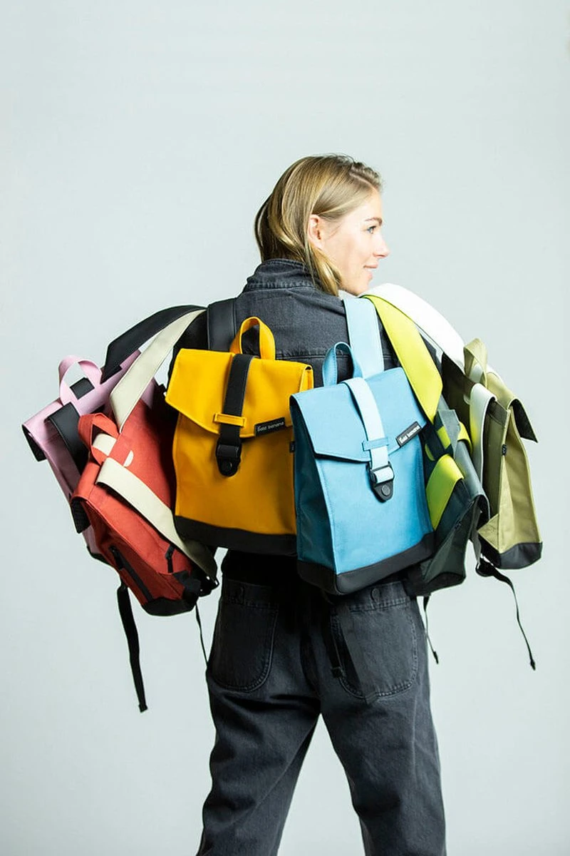 Bold Banana Laptop Rugzak / Rugtas / Laptoptas - Envelope - Grijs - 11 Inch - Afbeelding 8