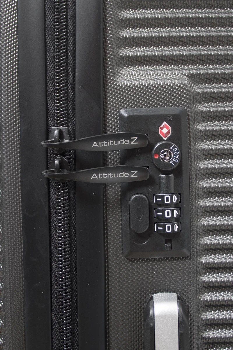 AttitudeZ Air-Z Reiskoffer Medium Grijs 67cm - TSA-slot - Afbeelding 6