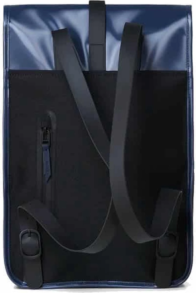 Rains Backpack Mini Unisex - Shiny Blue - One Size - Afbeelding 4