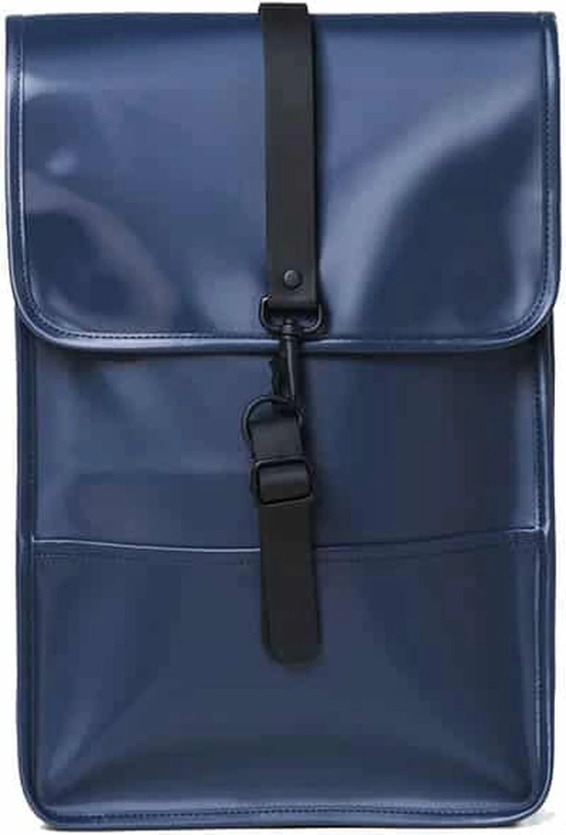 Rains Backpack Mini Unisex - Shiny Blue - One Size - Afbeelding 12