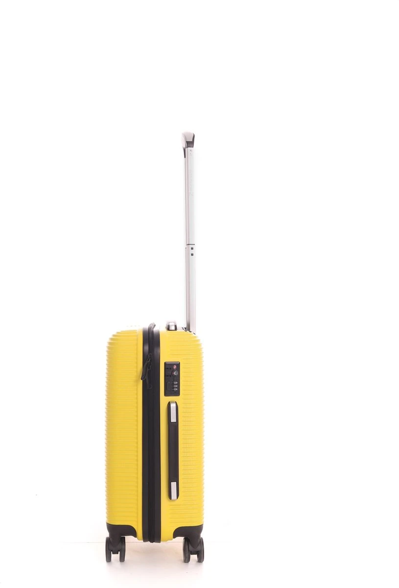 AttitudeZ Air-Z Handbagage Koffer Geel 55cm - TSA-slot - Afbeelding 2