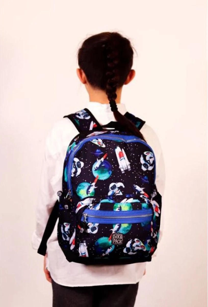 Pick & Pack Ruimtesport - Rugzak - Donkerblauw - Maat M - Afbeelding 9