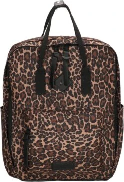 Enrico Benetti Londen 46150 Laptoprugzak Met 14" Laptopvak - Panter Print