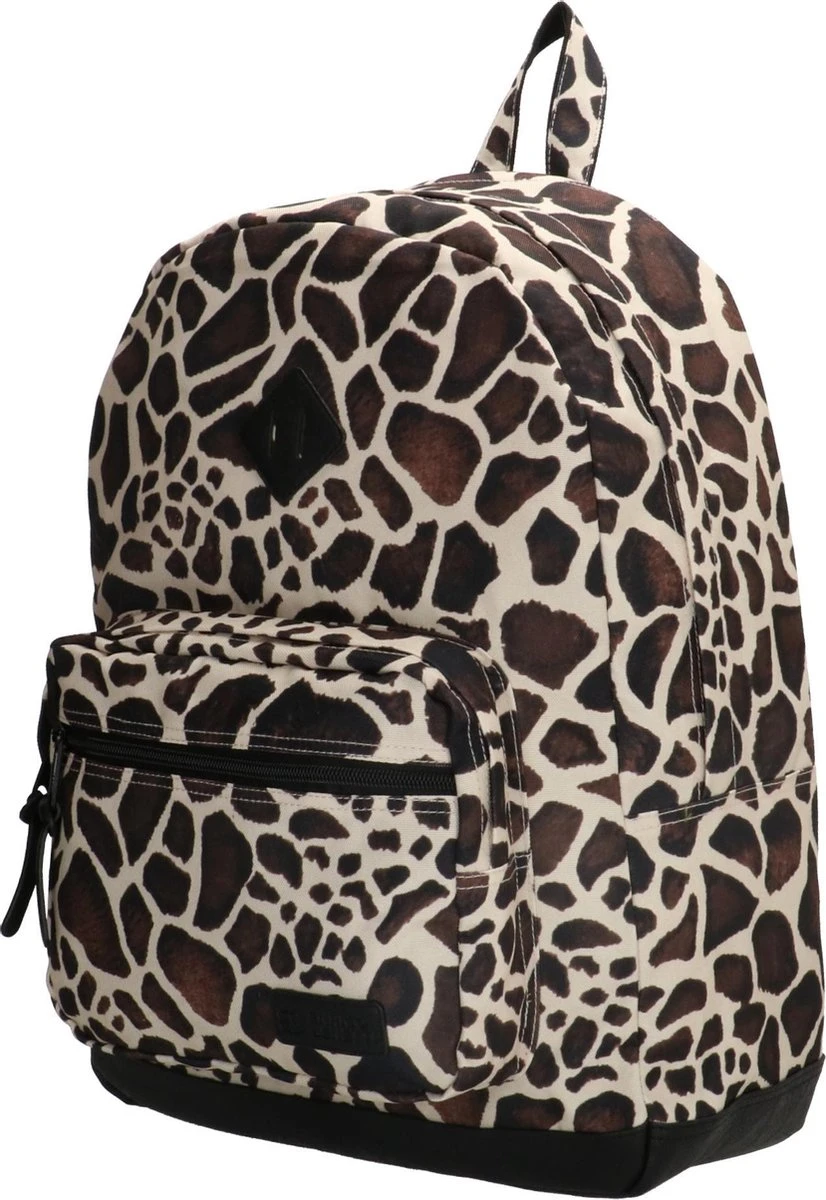 Enrico Benetti Londen 46122 Laptoprugzak Met 15" Laptopvak - Giraf Print - Afbeelding 3