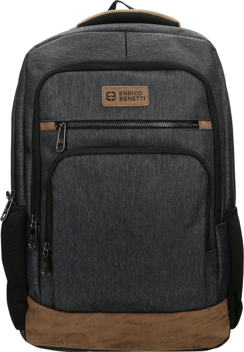 Enrico Benetti München 62120 Laptop Rugzak 17" - Grijs
