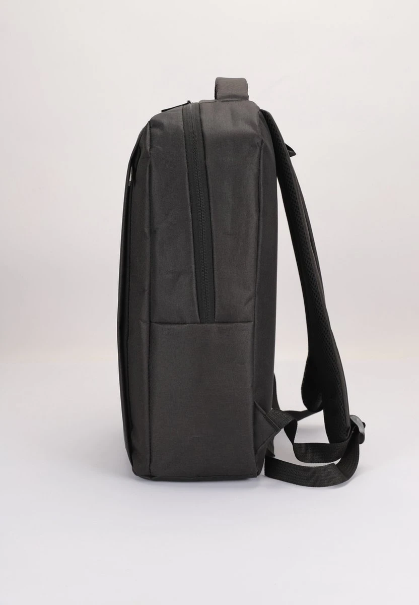 Dailyibed - 1988 - Rugzak - Schooltas - Laptoptas - Usb Poort - Zwart - Afbeelding 3