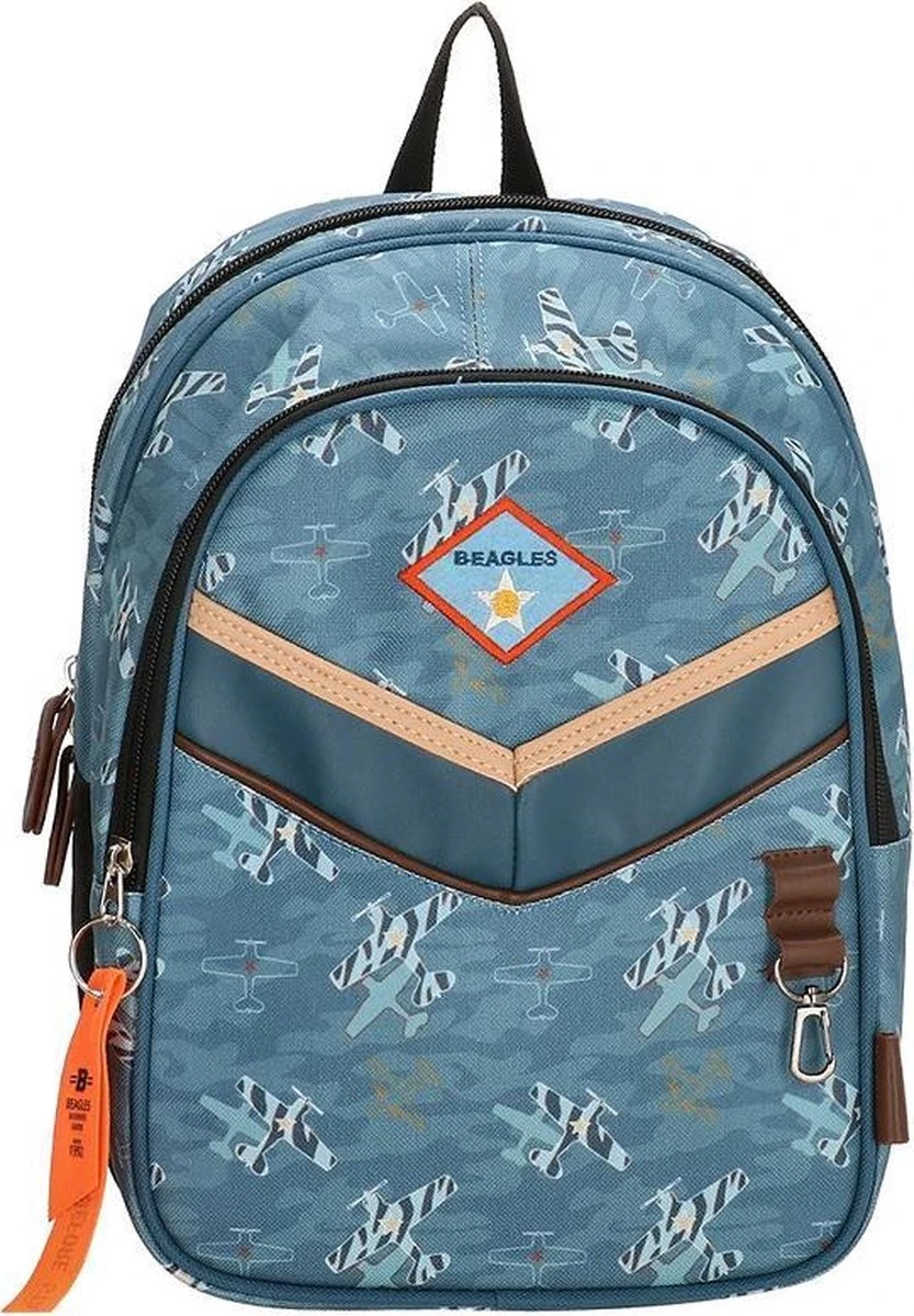 Beagles Originals Kids Adventures - Rugzak - Vliegtuig Print - Afbeelding 11