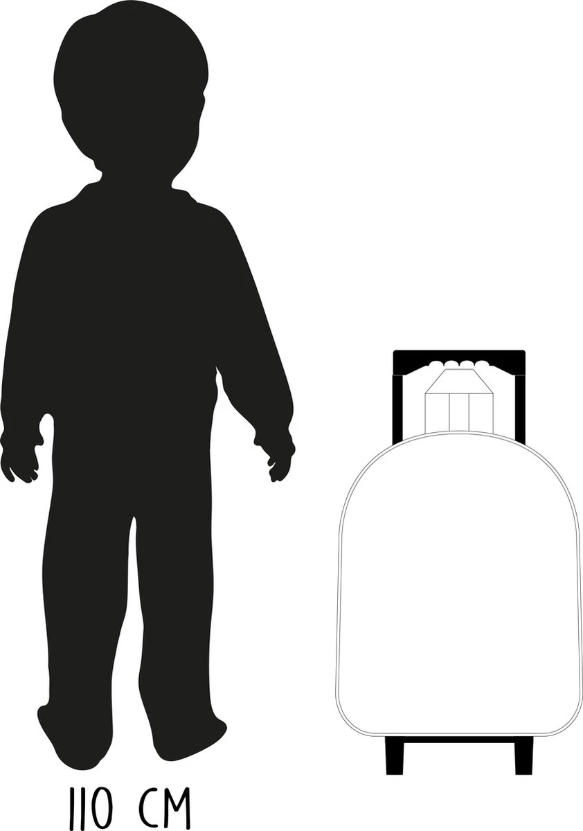 Disney Frozen Handbagage Reiskoffer/trolley/rugzak Blauw 32 Cm Voor Kinderen - Afbeelding 5