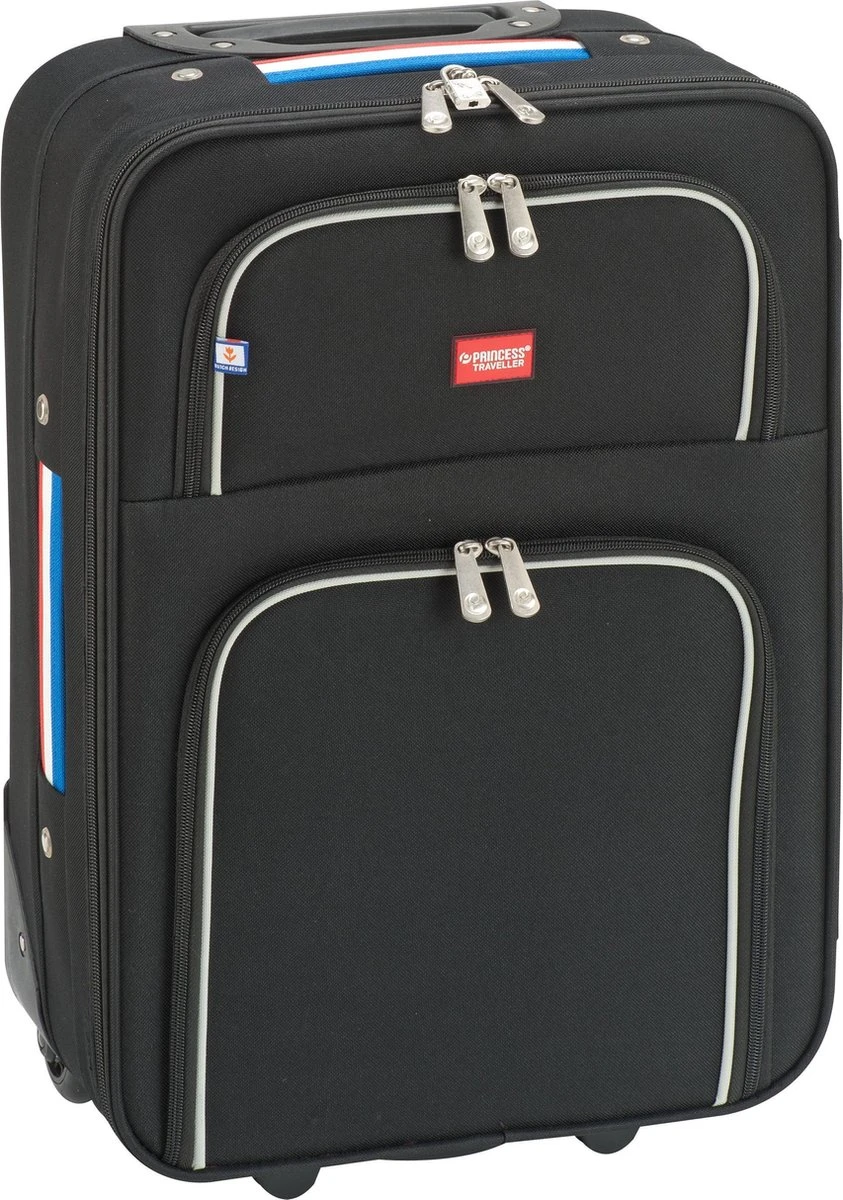 Princess Barcelona Dutch Design - Reiskoffer - 65 Cm - Zwart