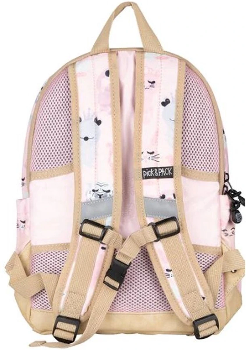 Pick & Pack Lieve Diertjes - Rugzak - Roze - Maat M - Afbeelding 9