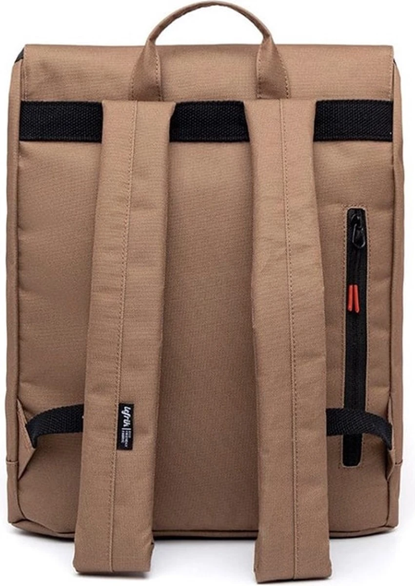 Lefrik Scout Laptop Rugzak - Eco Friendly - Recycled Materiaal - 14 Inch - Camel - Afbeelding 7