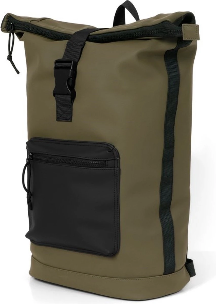 Norlander Waterdichte Rugzak 46L - Roltop Rugzak - Fietsrugzak - Olive