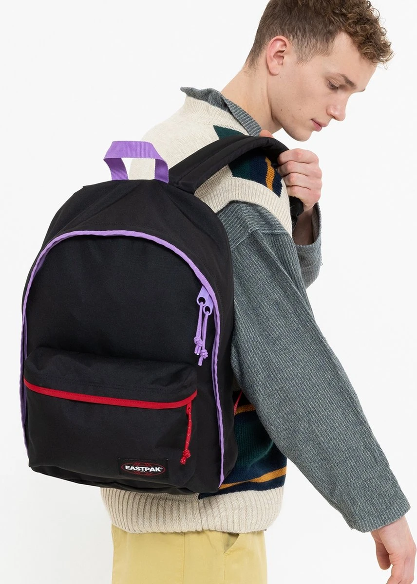 Eastpak OUT OF OFFICE Rugzak, 27 Liter, 13.3 Inch Laptopvak - Kontrast Violet Red - Afbeelding 2