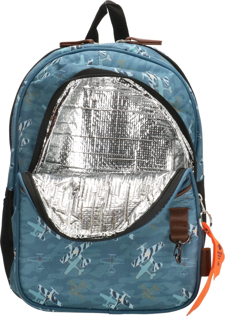 Beagles Originals Kids Adventures - Rugzak - Vliegtuig Print - Afbeelding 10