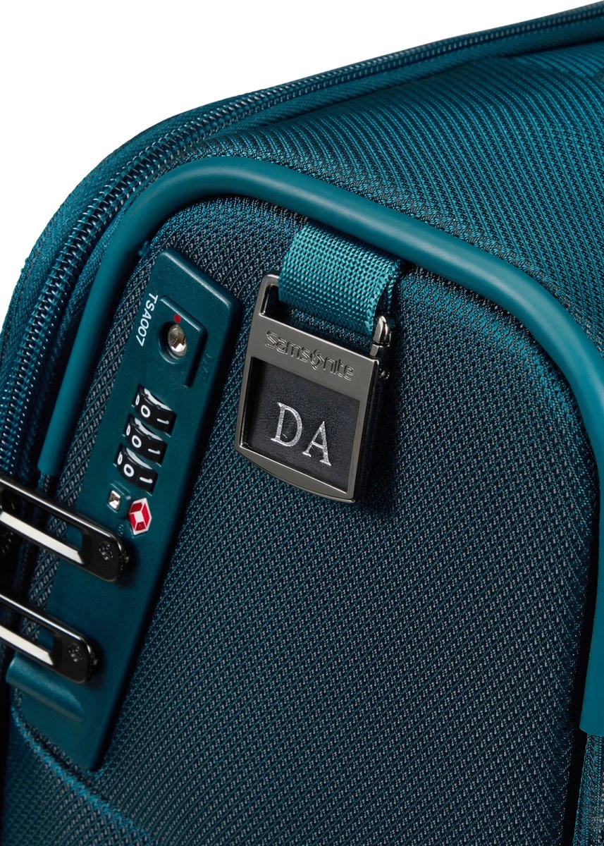 Samsonite Reiskoffer Met Laptopvak - Respark Spinner 55/20 Strict (Handbagage) Grey Print - Afbeelding 9