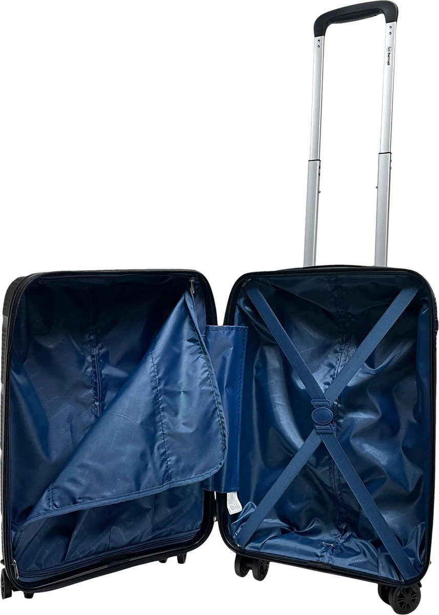 Benzi Izeda Handbagage Koffer - 55 Cm - 35 Liter - Groen - Afbeelding 5