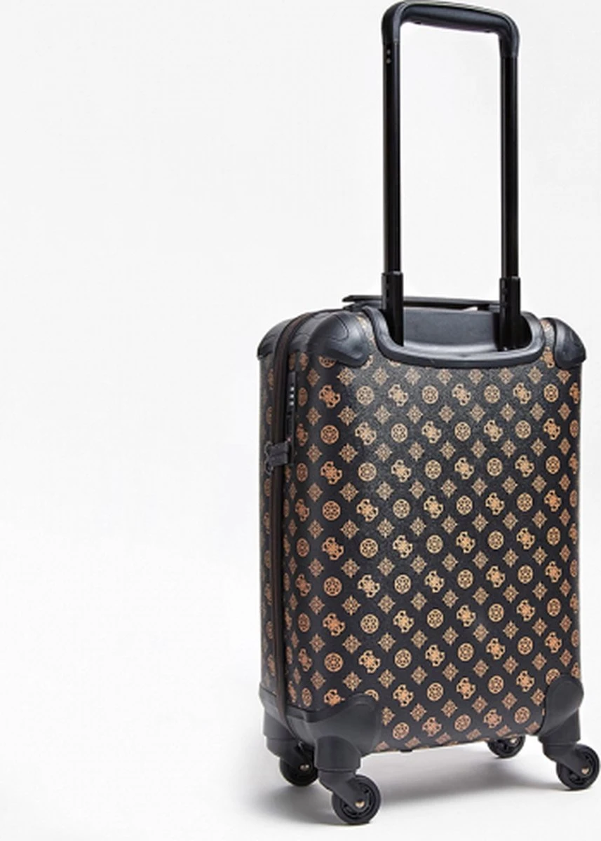 Guess Handbagage Koffer / Trolley / Reiskoffer - 50 Cm - 25 Liter - Wilder - Bruin - Afbeelding 13