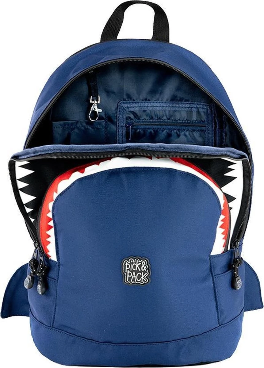 Pick & Pack Haaienvorm - Rugzak - Donkerblauw - Maat M - Afbeelding 4