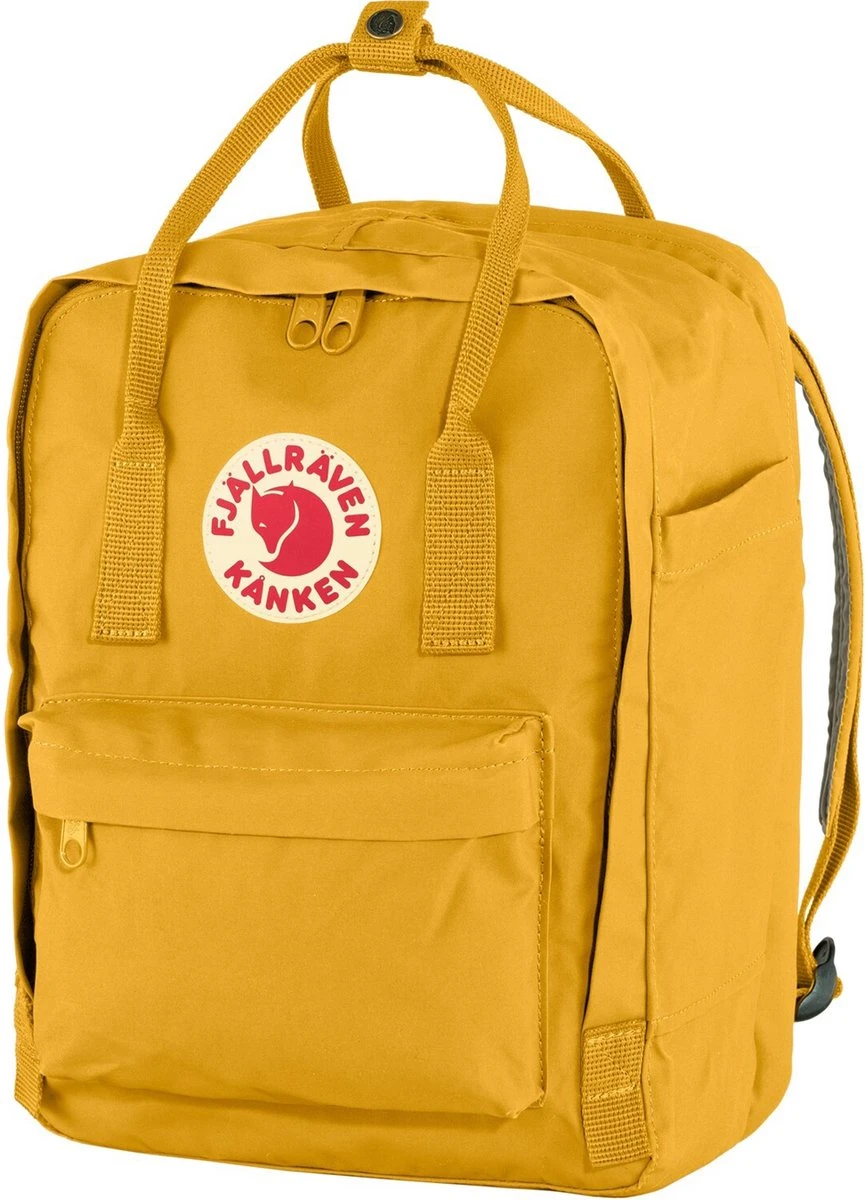 Fjallraven Fjällräven Kånken Laptop 13" Unisex Rugzak - Ochre - Afbeelding 8
