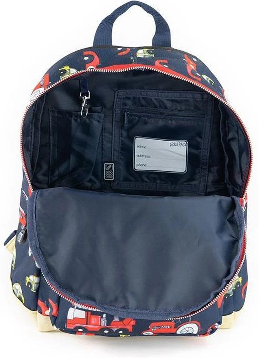 Pick & Pack Auto’s - Rugzak - Donkerblauw - Maat M - Afbeelding 4