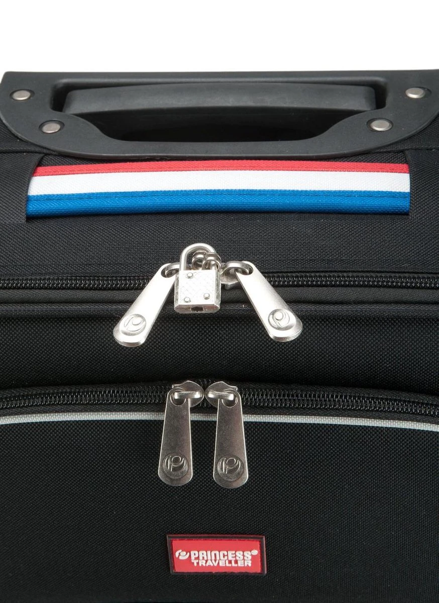 Princess Barcelona Dutch Design - Reiskoffer - 65 Cm - Zwart - Afbeelding 2
