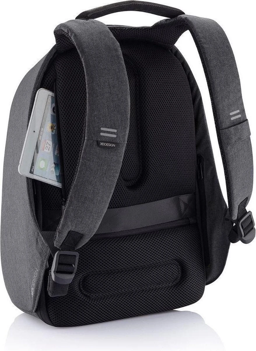 XD Design Bobby Hero XL - Anti-Diefstal Rugzak 21.5 Liter - Zwart - Afbeelding 4