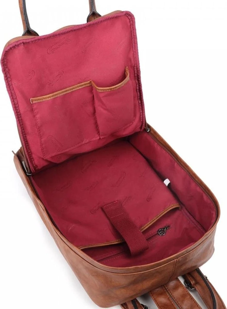 Wimona Amalia 5016 Rugtas / Handtas - Cognac - Afbeelding 8