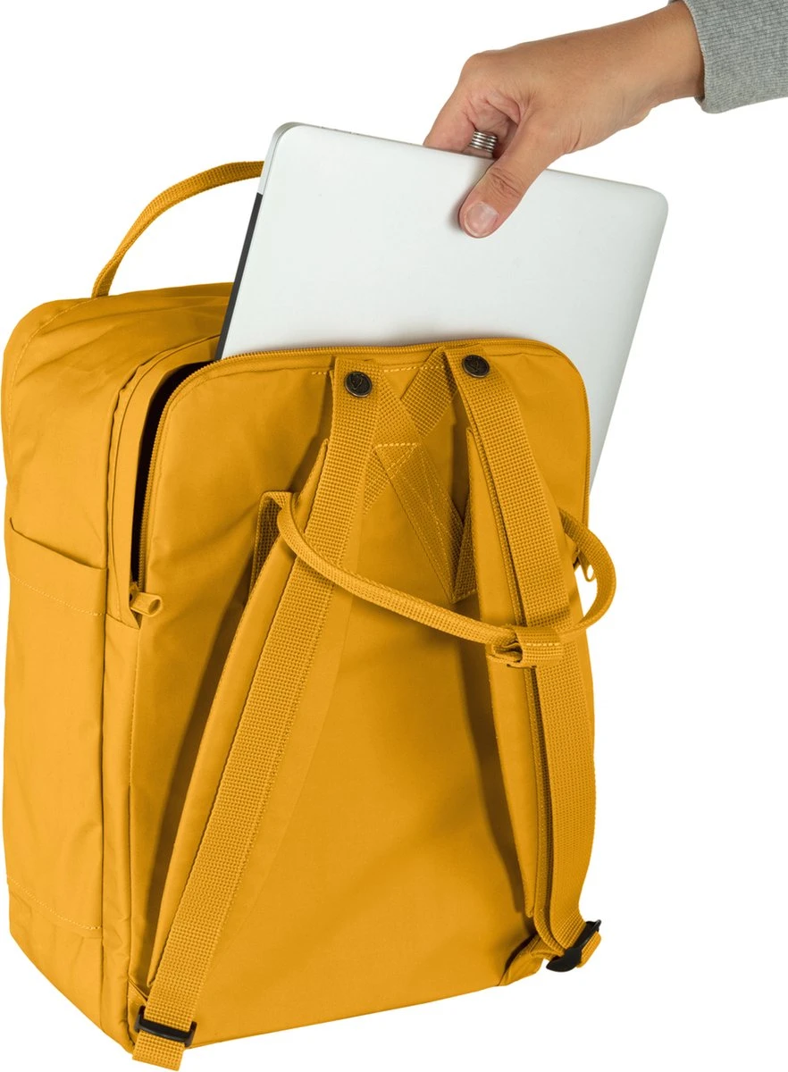 Fjallraven Fjällräven Kånken Laptop 13" Unisex Rugzak - Ochre - Afbeelding 5