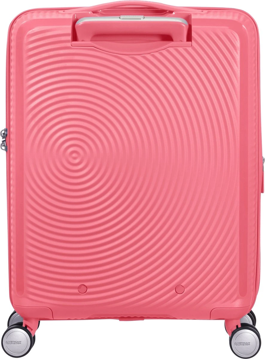 American Tourister Reiskoffer - Soundbox Spinner 55/20 Tsa Uitbreidbaar (Handbagage) Sun Kissed Coral - Afbeelding 5